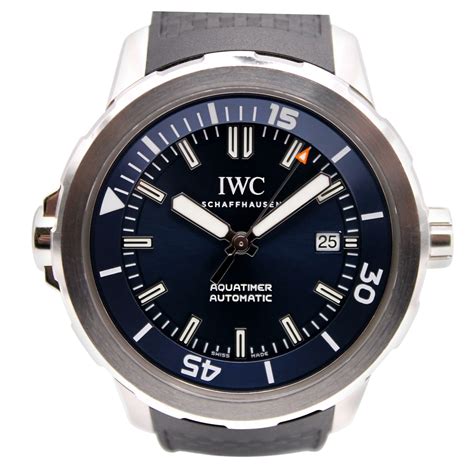 iwc tweedehands|used iwc aquatimer watches.